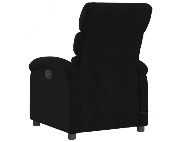 Sonata H Електрически масажен наклоняем стол, черен, текстил