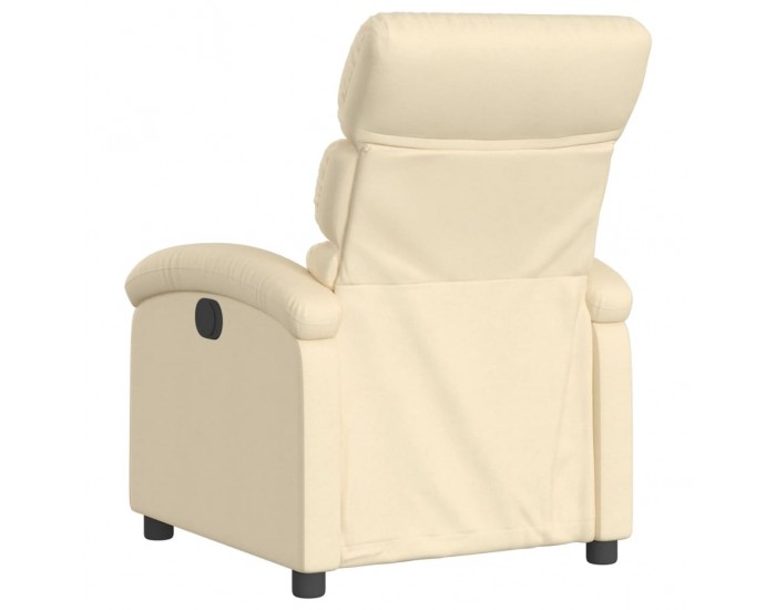 Sonata H Електрически стол реклайнер , кремав, текстил