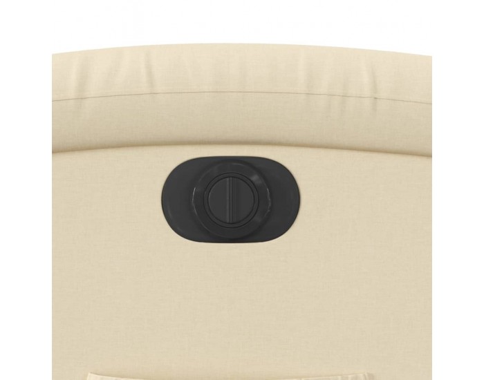 Sonata H Електрически стол реклайнер , кремав, текстил