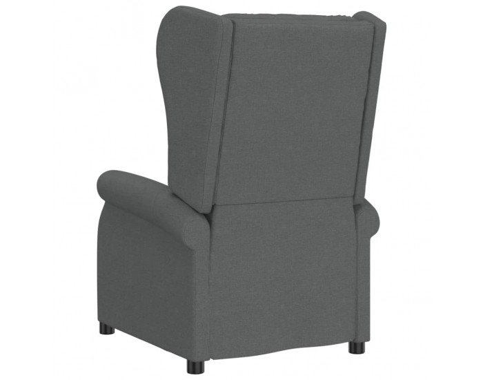 Sonata H Wingback електрически реклайнер стол, тъмносив, текстил