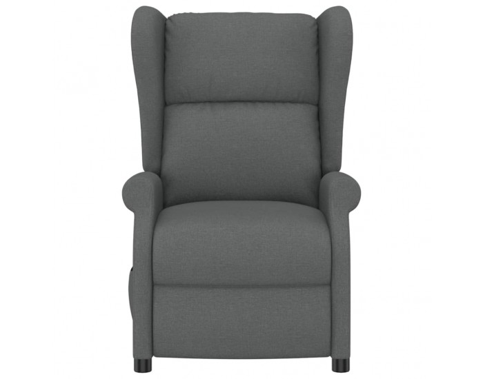 Sonata H Wingback електрически реклайнер стол, тъмносив, текстил