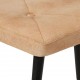 Sonata H Wingback стол с табуретка, кремав, канава Sonata H Wingback стол с табуретка, кремав, канава