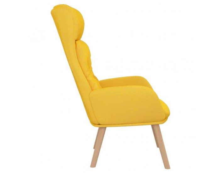 Sonata H Релакс стол, горчица жълто, текстил