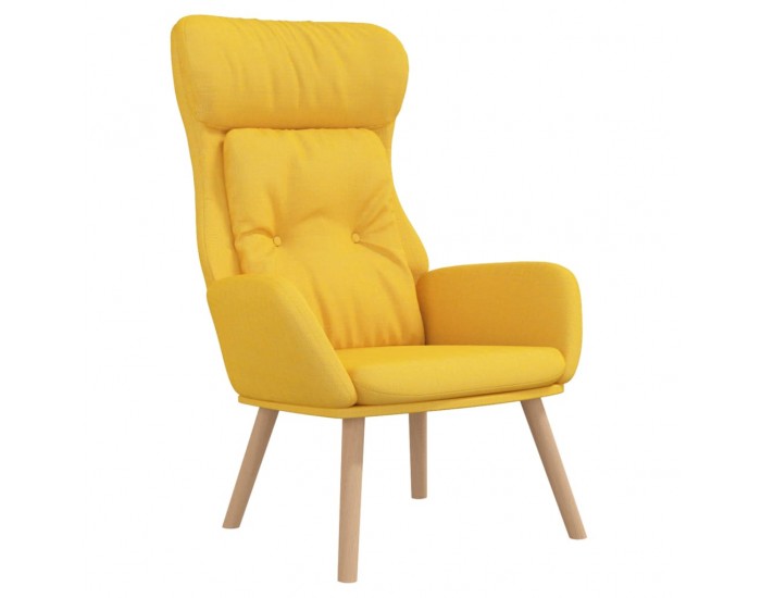 Sonata H Релакс стол, горчица жълто, текстил