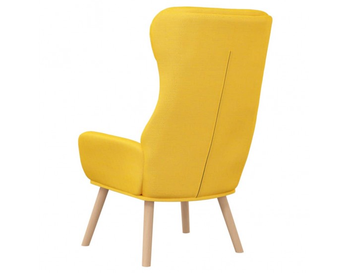 Sonata H Релакс стол, горчица жълто, текстил