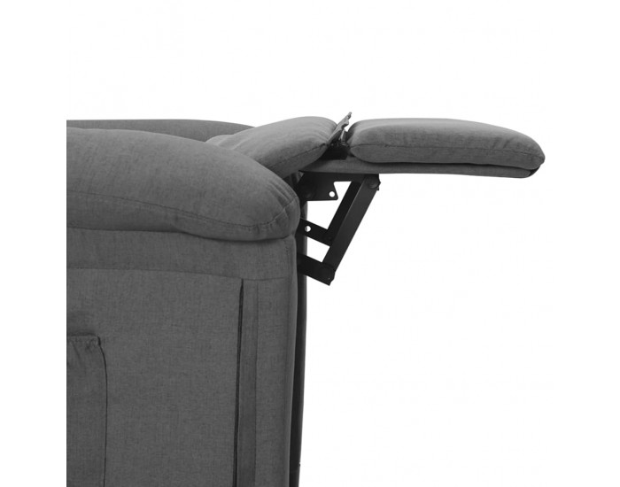 Sonata H Реклайнер стол, светлосив, текстил