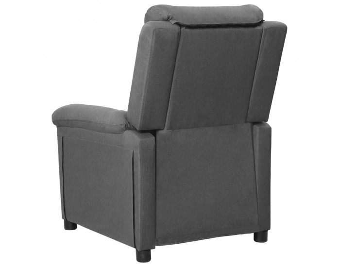 Sonata H Реклайнер стол, светлосив, текстил