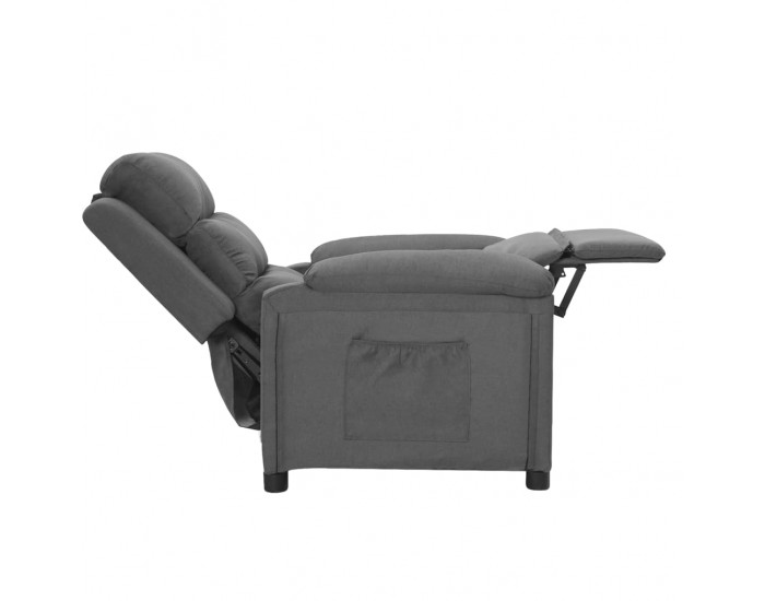 Sonata H Реклайнер стол, светлосив, текстил