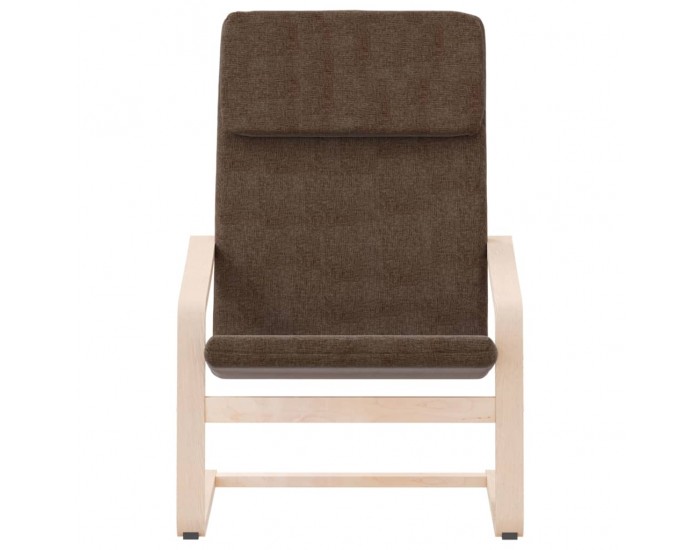 Sonata H Релакс стол, тъмнокафяв, текстил