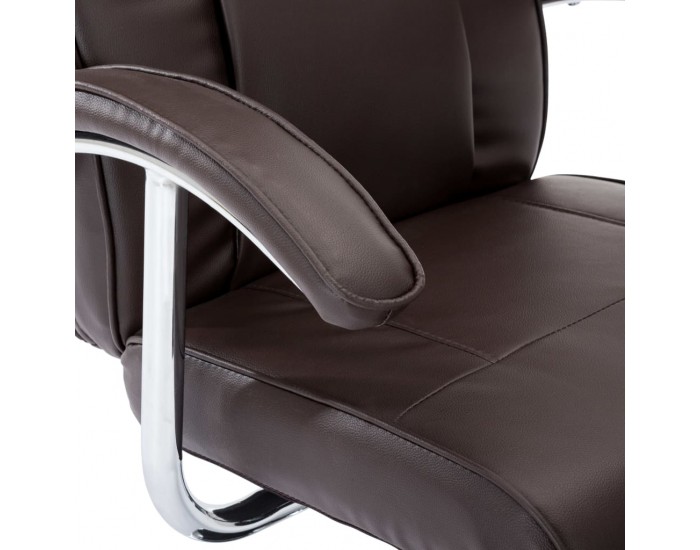 Sonata H ТВ фотьойл, кафяв, изкуствена кожа