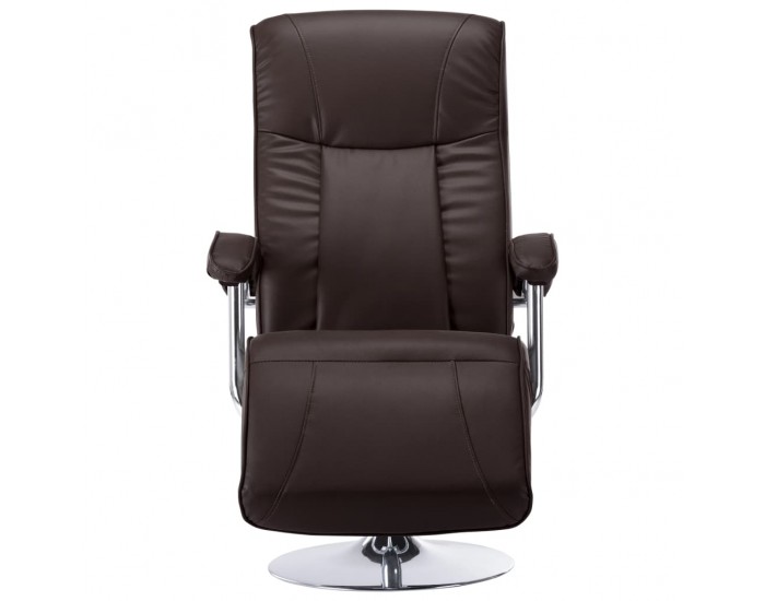 Sonata H ТВ фотьойл, кафяв, изкуствена кожа