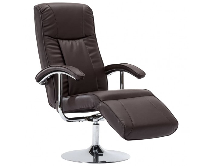 Sonata H ТВ фотьойл, кафяв, изкуствена кожа