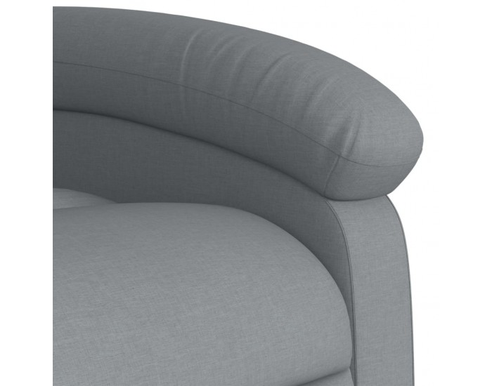 Sonata H Реклайнер стол, светлосив, текстил