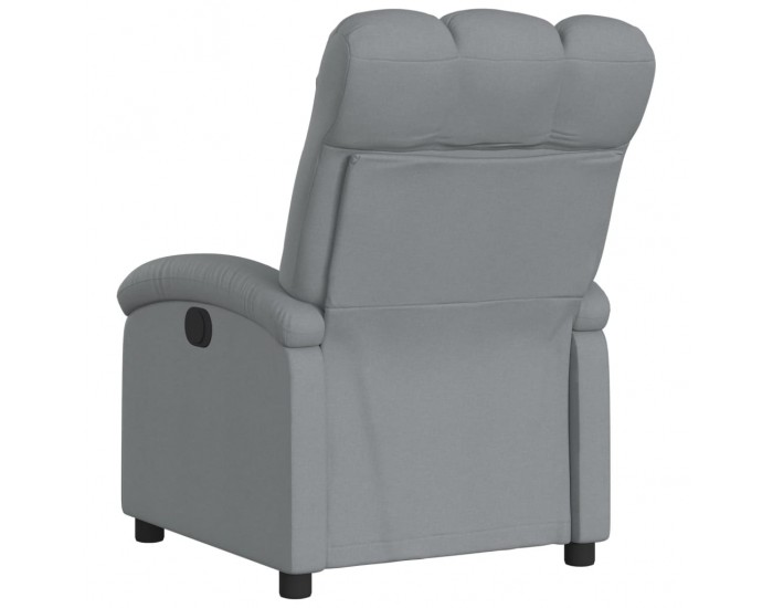 Sonata H Реклайнер стол, светлосив, текстил