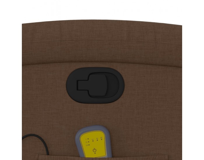 Sonata H Масажен наклоняем стол, кафяв, текстил