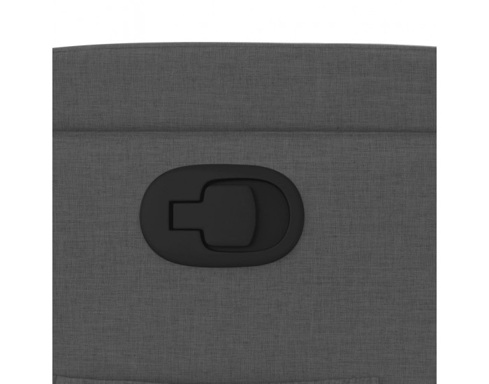 Sonata H Реклайнер, тъмносив, текстил