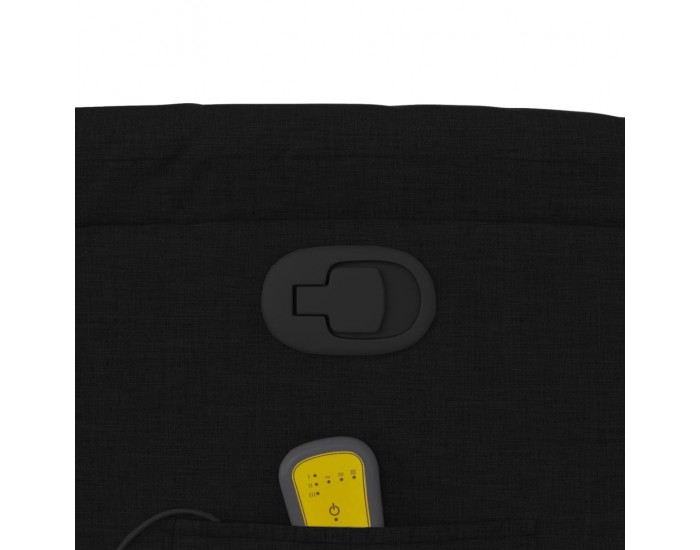 Sonata H Масажен наклоняем стол, черен, текстил