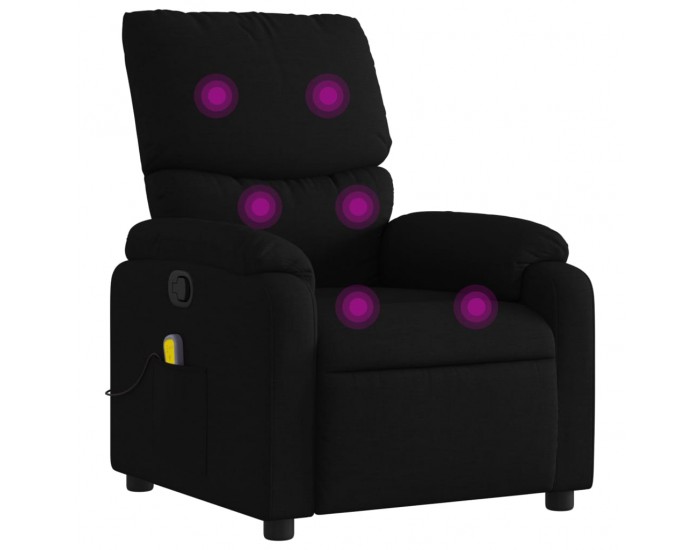 Sonata H Масажен наклоняем стол, черен, текстил