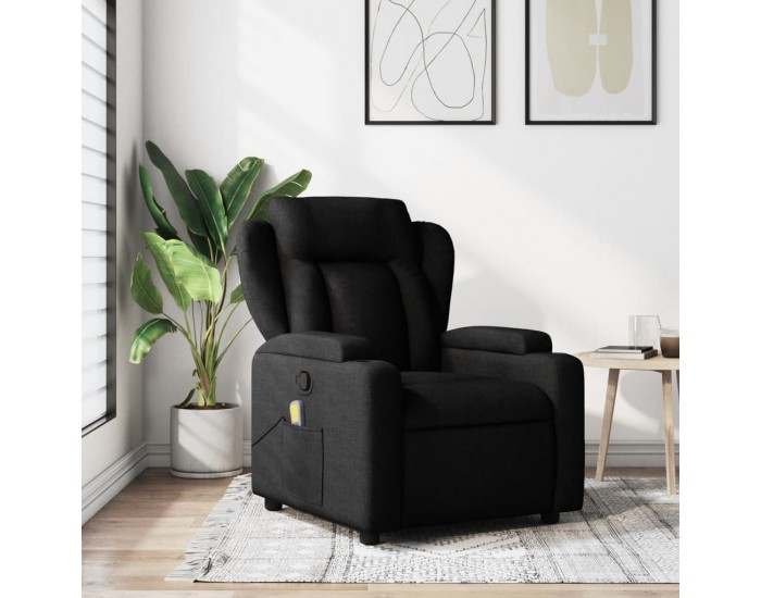 Sonata H Масажен наклоняем стол, черен, текстил