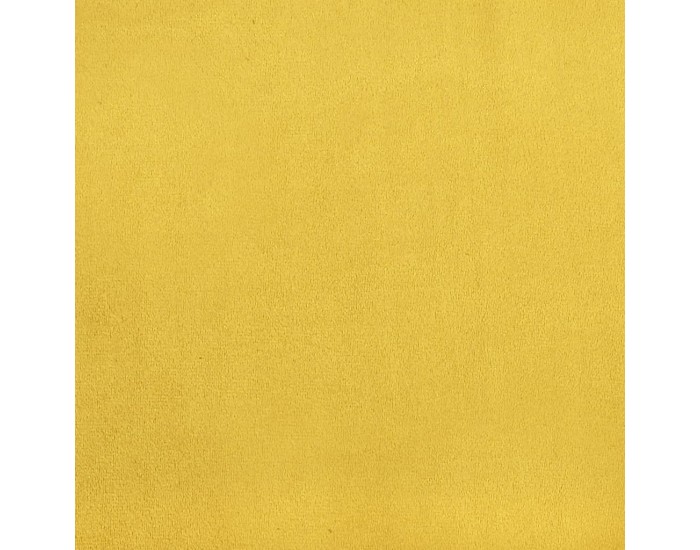 Sonata H Фотьойл с опора за крака, жълт, кадифе