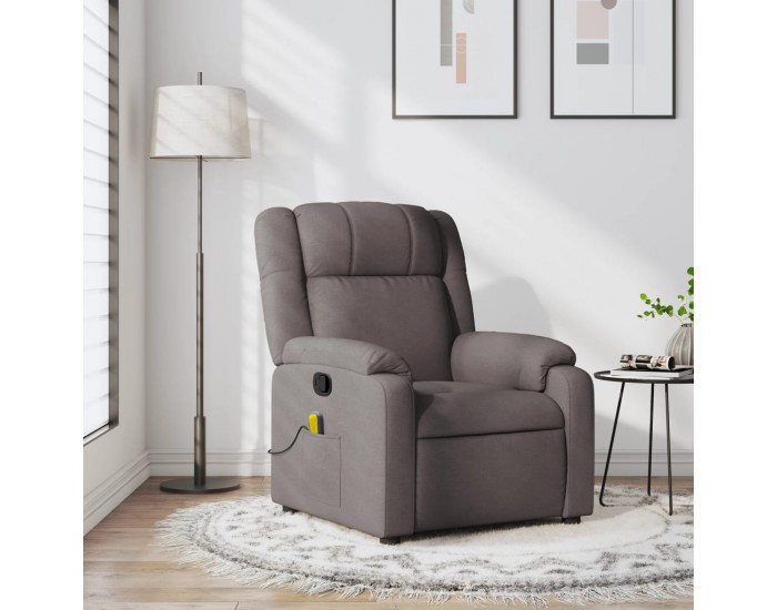 Sonata H Масажен наклоняем стол, таупе, текстил