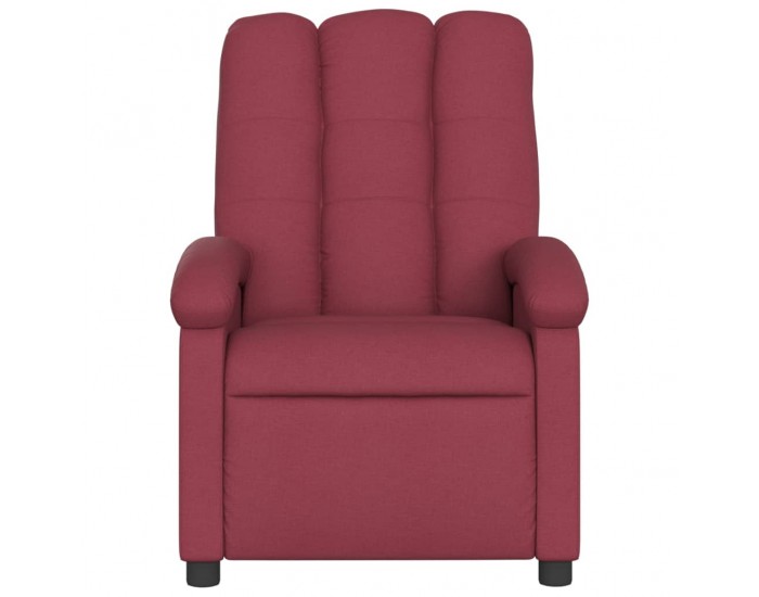 Sonata H Електрически стол реклайнер, виненочервен, текстил