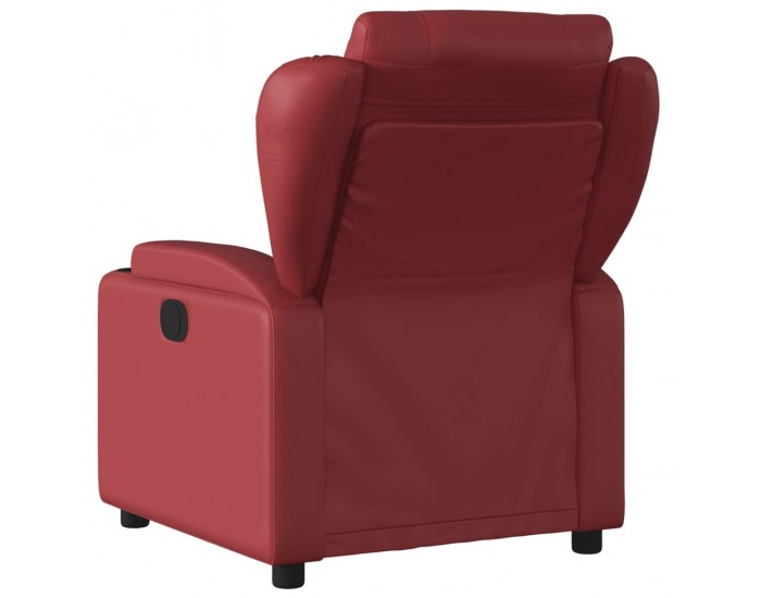 Sonata H Електрически наклоняем стол, виненочервен, изкуствена кожа