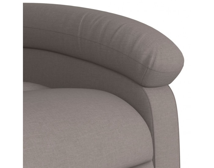 Sonata H Електрически изправящ масажен реклайнер стол таупе текстил