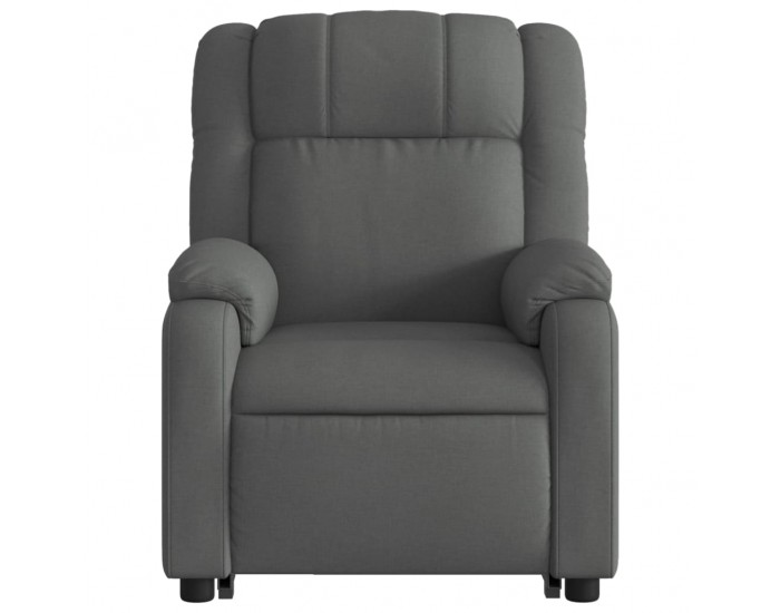 Sonata H Изправящ масажен реклайнер стол,тъмносив, текстил