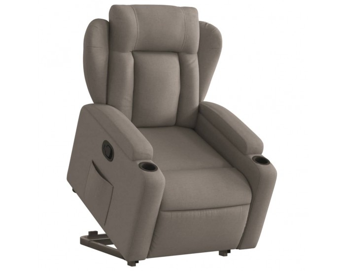 Sonata H Изправящ реклайнер стол, таупе, текстил