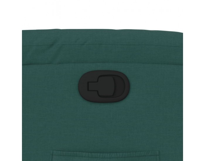 Sonata H Изправящ реклайнер стол, тъмнозелен, текстил