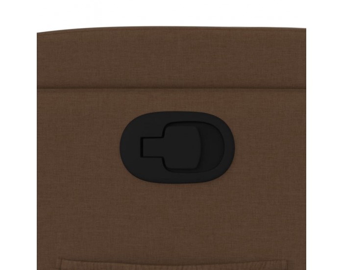 Sonata H Изправящ реклайнер стол, кафяв, текстил