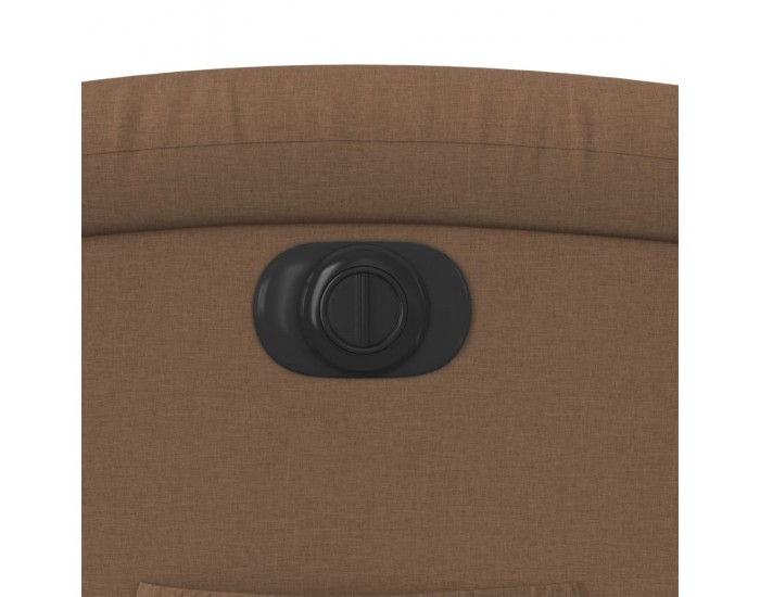 Sonata H Електрически изправящ реклайнер стол, кафяв, текстил