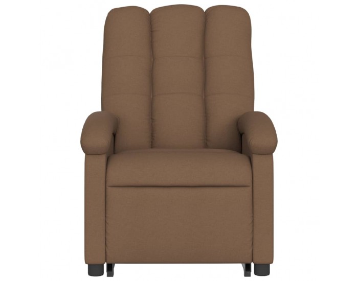 Sonata H Електрически изправящ реклайнер стол, кафяв, текстил