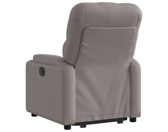 Sonata H Електрически изправящ реклайнер стол, таупе, текстил