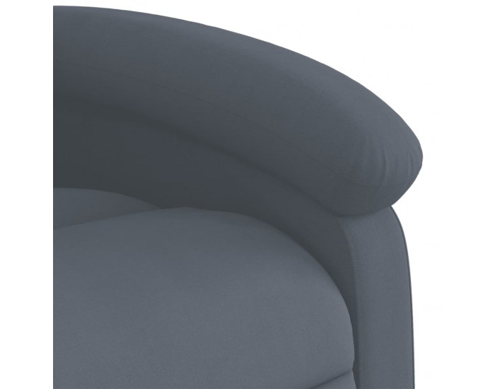 Sonata H Електрически изправящ реклайнер стол, тъмносив, кадифе