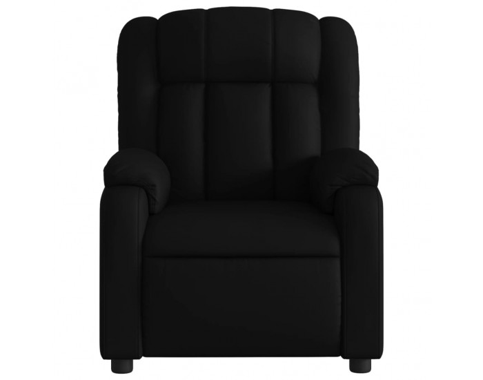 Sonata H Електрически масажен реклайнер стол, черен, изкуствена кожа