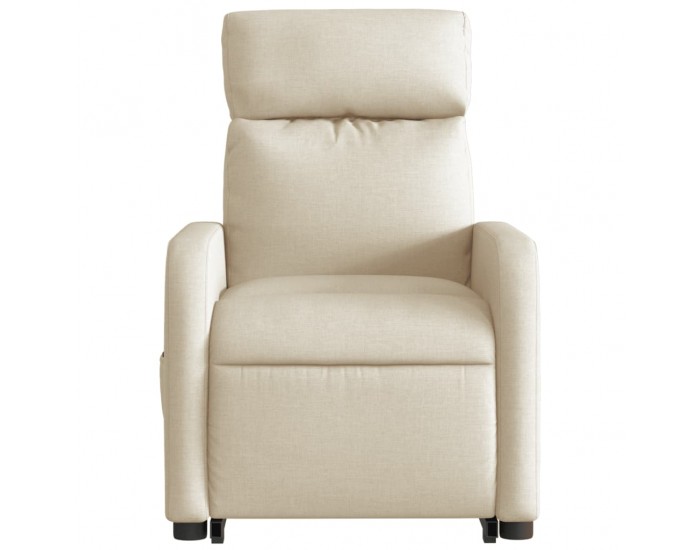 Sonata H Изправящ реклайнер стол, кремав, текстил