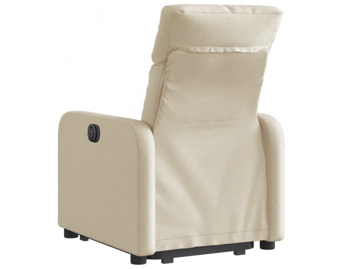 Sonata H Изправящ реклайнер стол, кремав, текстил