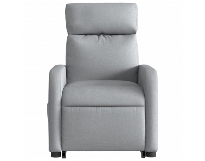 Sonata H Електрически изправящ масажен реклайнер стол светлосив текстил