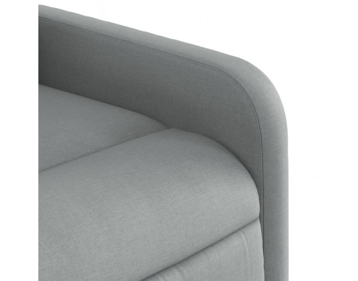 Sonata H Електрически изправящ масажен реклайнер стол светлосив текстил