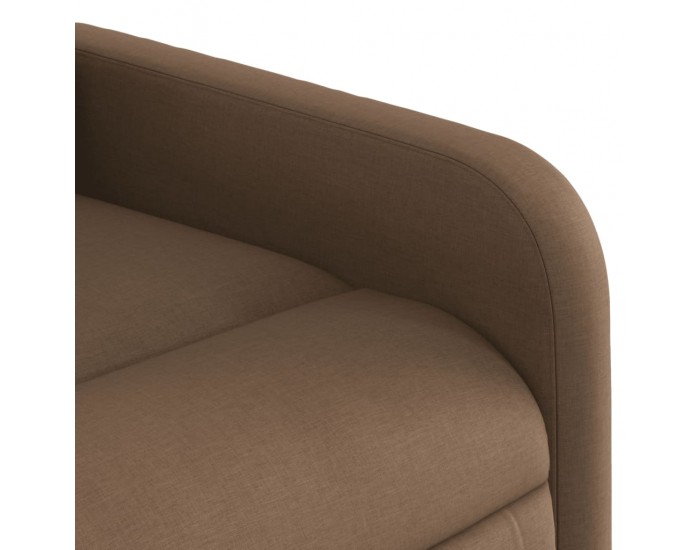 Sonata H Изправящ масажен реклайнер стол, кафяв, текстил