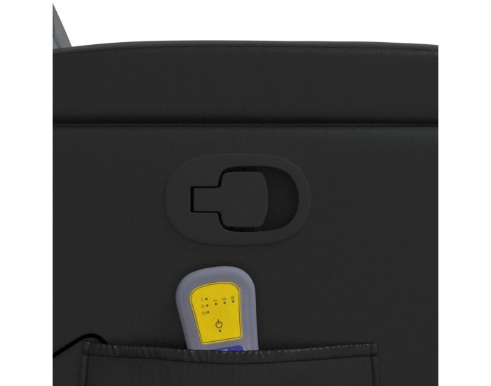 Sonata H Масажен наклоняем стол, черен, изкуствена кожа