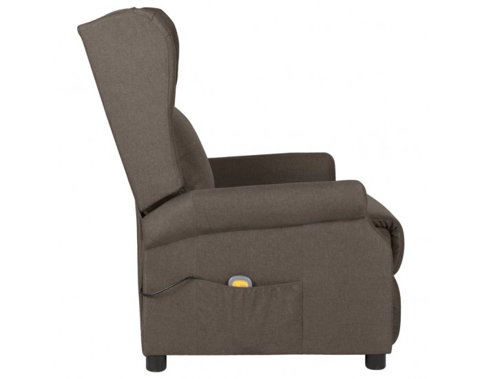 Sonata H Масажен стол, кафяв, текстил