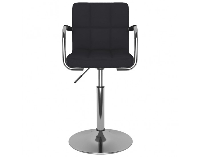 Sonata H Бар табуретка, черна, текстил