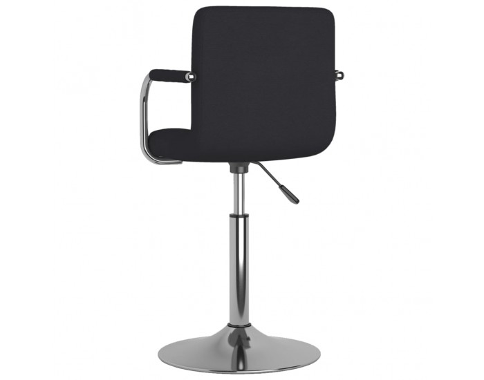 Sonata H Бар табуретка, черна, текстил