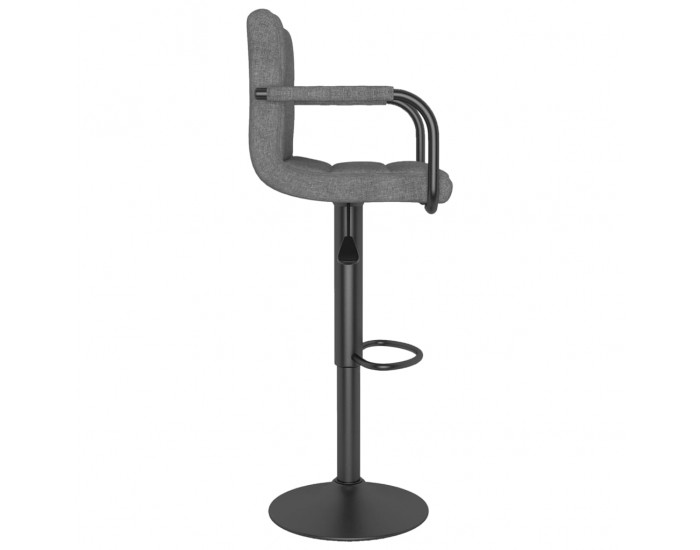Sonata H Бар табуретка, светлосива, текстил