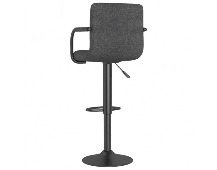Sonata H Бар табуретки, 2 бр, тъмносиви, текстил