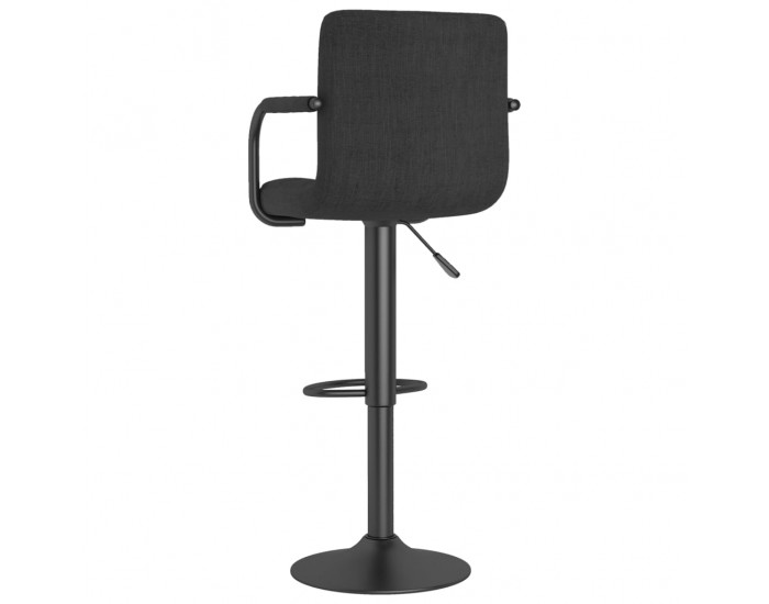 Sonata H Бар табуретки, 2 бр, черни, текстил Sonata H Бар табуретки, 2 бр, черни, текстил