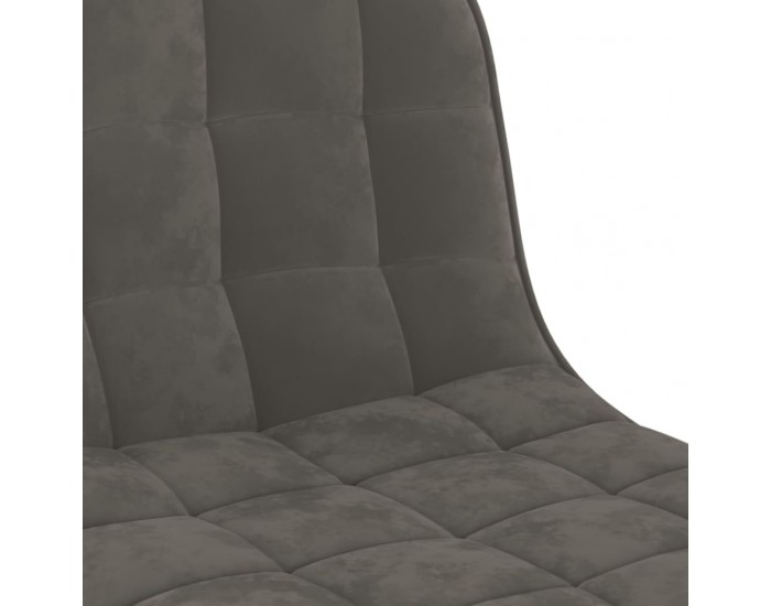 Sonata H Бар табуретка, тъмносива, кадифе Sonata H Бар табуретка, тъмносива, кадифе